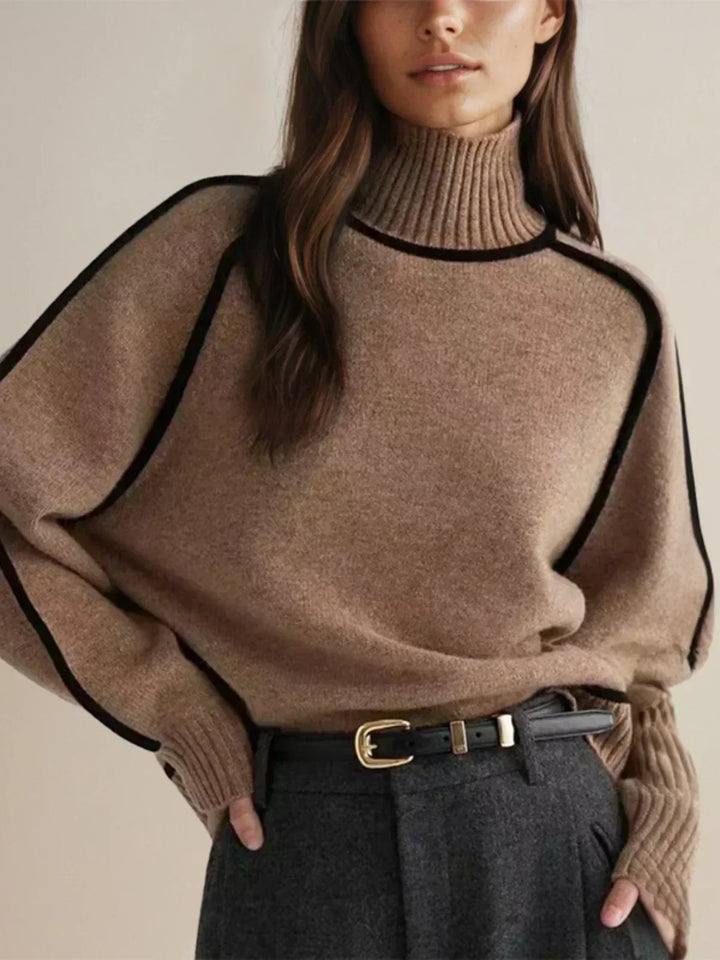 Evie™ – Elegant Turtleneck Sweater for Timeless Sophistication