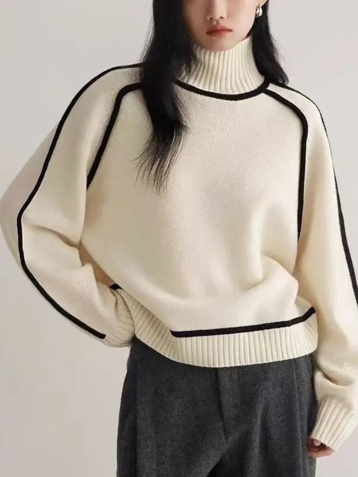 Evie™ – Elegant Turtleneck Sweater for Timeless Sophistication